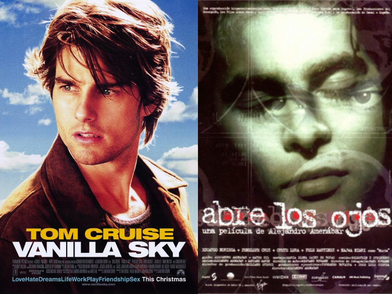 Exploring Parallel Universes: Unveiling the Common Themes in Vanilla Sky and Open Your Eyes